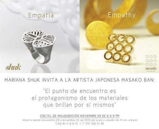 EMPATHY, exhibition with Masako Ban in Bogotá | EMPATIA, exposición con Masako Ban en Bogotá