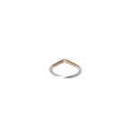 ANILLOS PUNTA DE PLATA Y ORO