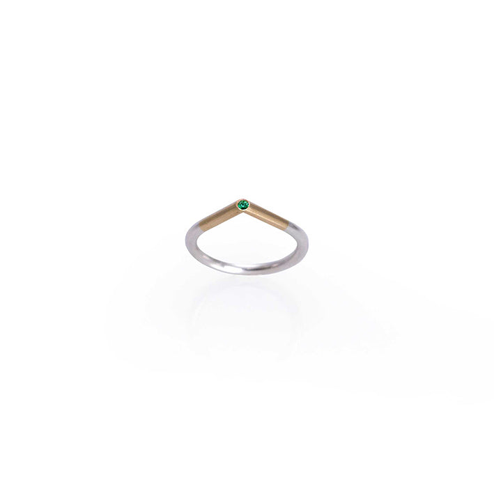 ANILLOS PUNTA DE PLATA Y ORO