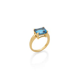OCTAGON LONDON TOPAZ RING | ANILLO TOPACIO LONDON OCTÁGONO