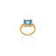 OCTAGON LONDON TOPAZ RING | ANILLO TOPACIO LONDON OCTÁGONO