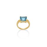 OCTAGON LONDON TOPAZ RING | ANILLO TOPACIO LONDON OCTÁGONO
