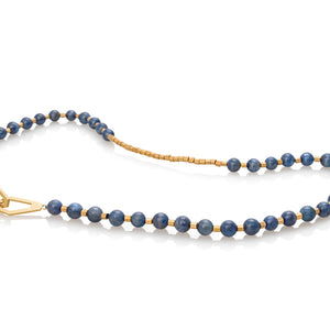 SMOOTH SAPPHIRE NECKLACE | COLLAR DE ZAFIRO