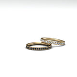 COMFORT FIT ETERNITY DIAMONDS RING | ARGOLLA SIN FIN LIVIANA DE DIAMANTES