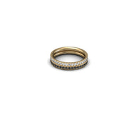 COMFORT FIT ETERNITY DIAMONDS RING | ARGOLLA SIN FIN LIVIANA DE DIAMANTES