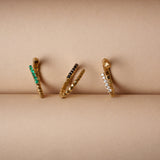 SNAIL STUDS RING | ANILLO CARACOL TACHES