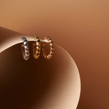 STUDS EAR CUFFS STERLING SILVER | OREJERAS TACHES EN PLATA